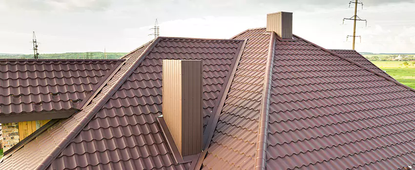 Residential Chimney Flashing Restoration in Medford, MA