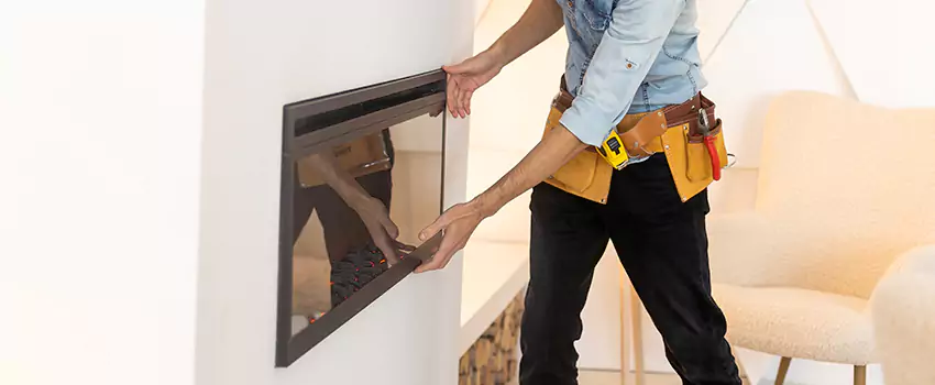 Metal Fireplace Installation in Medford, Massachusetts