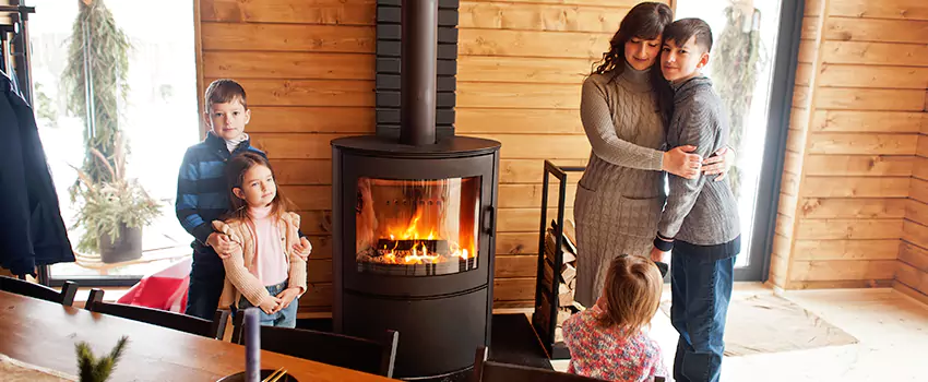 Morso Cast Iron Fireplace Insert Installation in Medford, Massachusetts