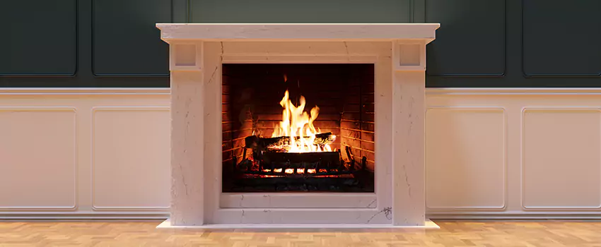 Open Flame Wood-Burning Fireplace Installation Services in Medford, Massachusetts