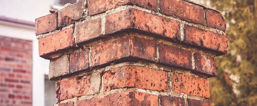 Cracked Chimney Bricks Repair Cost in Medford, Massachusetts