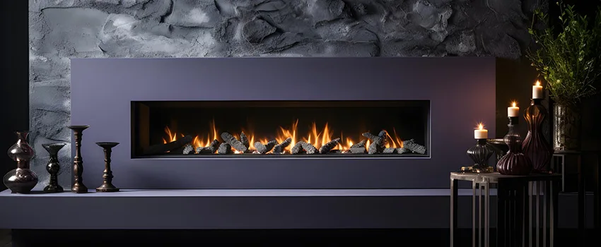 Ember Bed for Ventless Gas Fireplace in Medford, MA